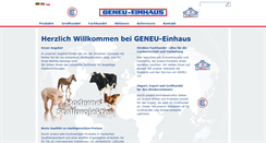 Desktop Screenshot of geneu.de